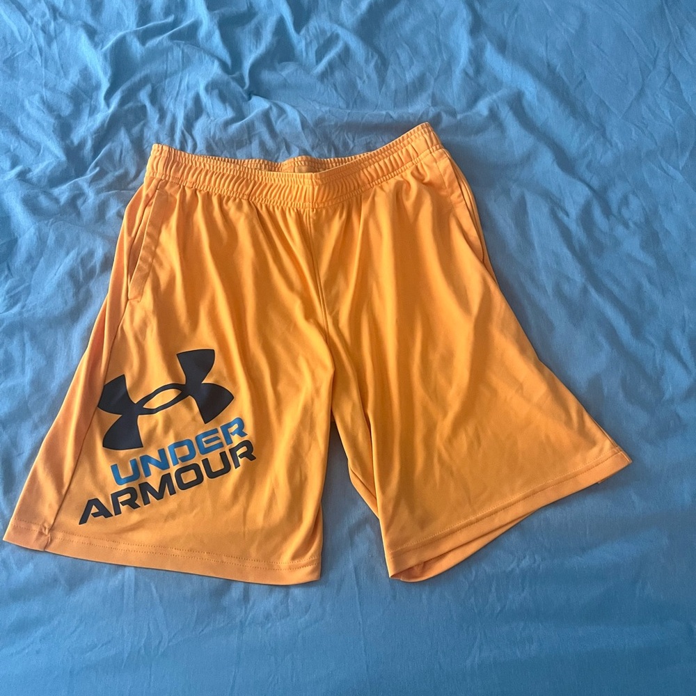 Under Armour Men's Orange Shorts